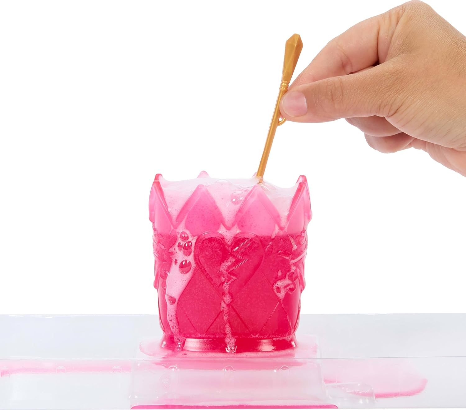 Mattel Disney Descendants: the Rise of Red Doll & Playset, the Sorcerer&rsquo;S Cookbook with Bridget, Young Queen of Hearts, Reveals with Fizz & Slime