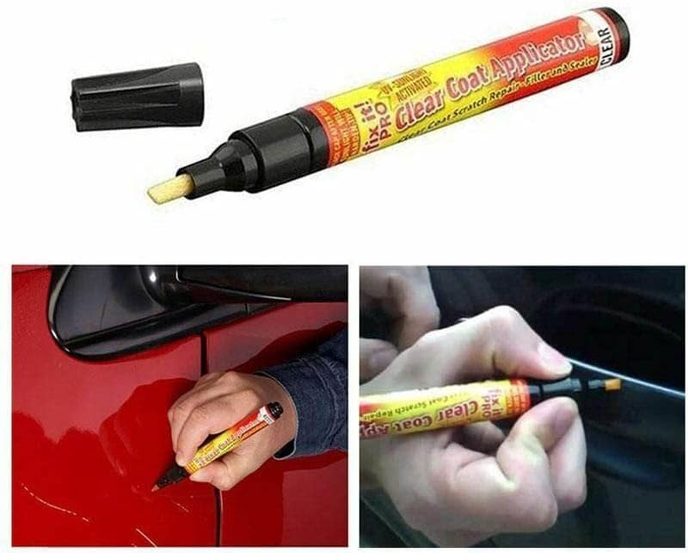 AIMALL 2X Fix It Pro Scratch Car Coat Paint Repair Pen Aluminum Painting Clear Remover for Cars, Rvs, and Bikes &ndash; UV Activated, Non-Toxic, Water Resistant, Quick Scratch Repair image number 5