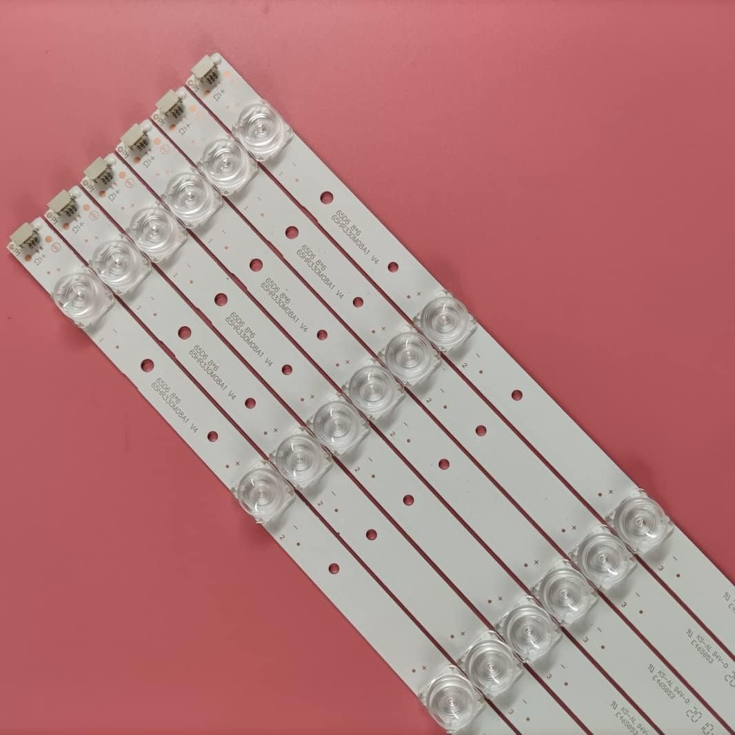 Led Backlight for Led Tv 65P65Us 65Hr330M08A1 4C-Lb6508-Hr01J JL.D65081330-365AS-M_V03 65S421LCAA 65S421 65S425TACA (Color : 30 PCS) image number 2