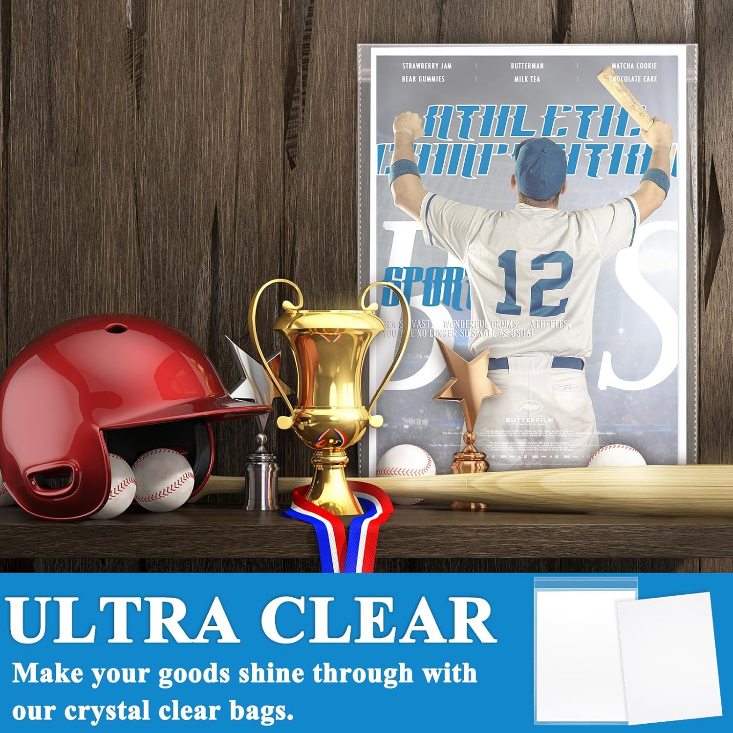 Humyoun 30 Sets Magazine Bags and Backing Boards Including Clear Resealable Magazine Protectors for Collectors and Magazine Boards Magazine Sleeves Protective Display Suit for Magazine Protection image number 5