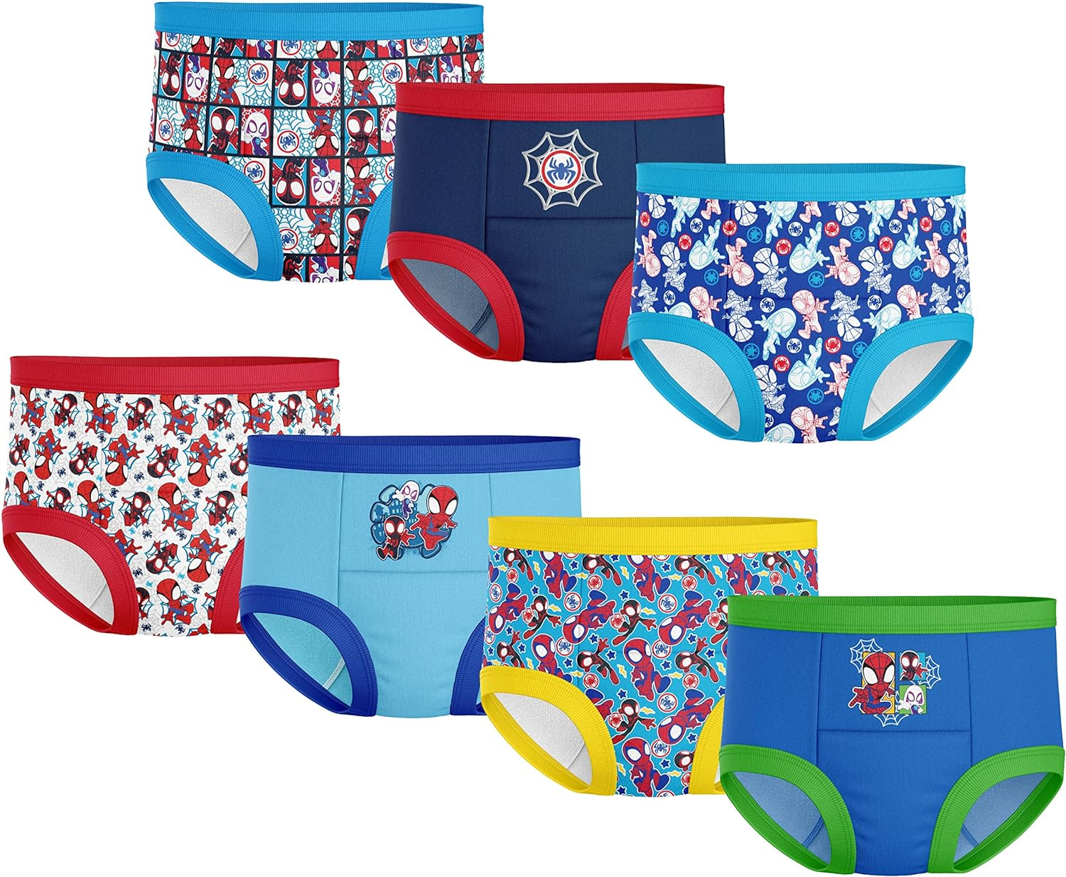 Spiderman Boy'S Baby and Toddler Training Underwear (Pack of 7)