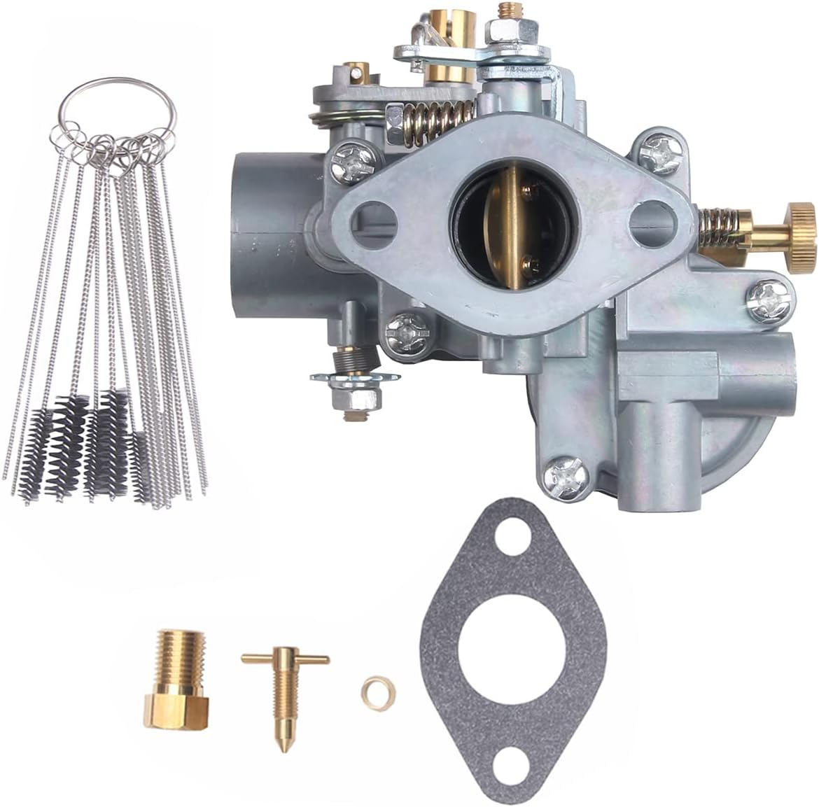 Goodbest New Carburetor Gasket Jet Compatible with Zenith 24T2 Massey Ferguson TE20 TEA TED 20 TEA2- TED20 Tractor 200361 HTS0256 image number 1