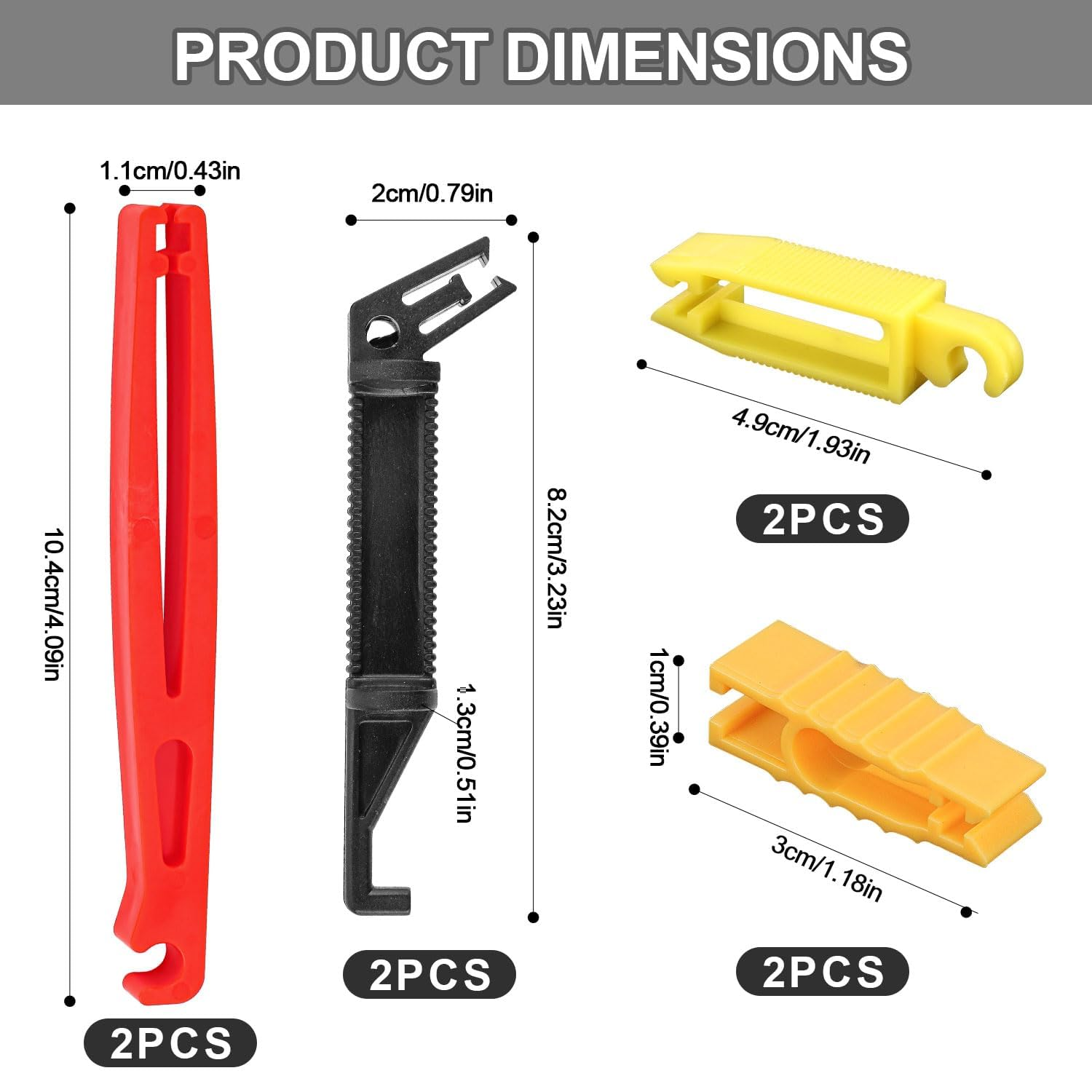 Fuse Puller Pliers Mini Fuse Extractor Pullers, 8Pcs Fuse Puller Extraction Tool Car Automobile Fuse Clip Tool Fuse Removal Tool,Car Fuse Puller Car Extractor Car Fuse Puller Extraction Tool for Car image number 3