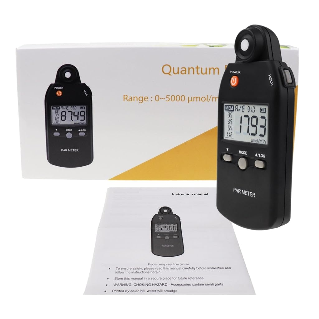 Advanced Quantum Sensor PAR Meter for Accurate Light Measurement Indoor and Outdoor Plant Photosynthetic Activity image number 1