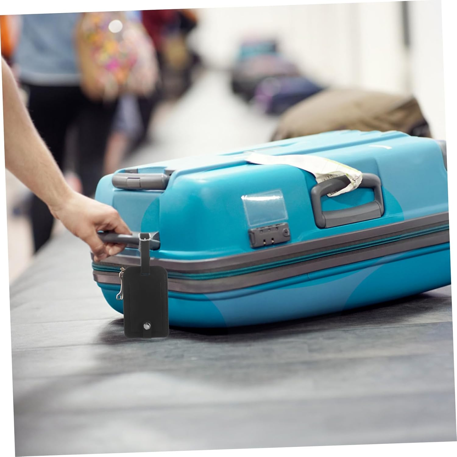 GALPADA 3Pcs Boarding Luggage Tags Travel Suitcase Name Tags Identification Markers for Airport Business Travelers image number 4