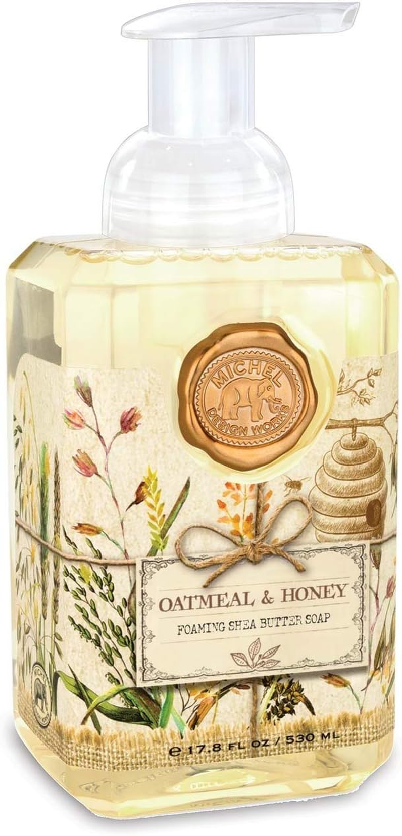 Michel Design Works Foaming Hand Soap, Wildflower Meadow, 17.8 Fluid Ounce image number 4