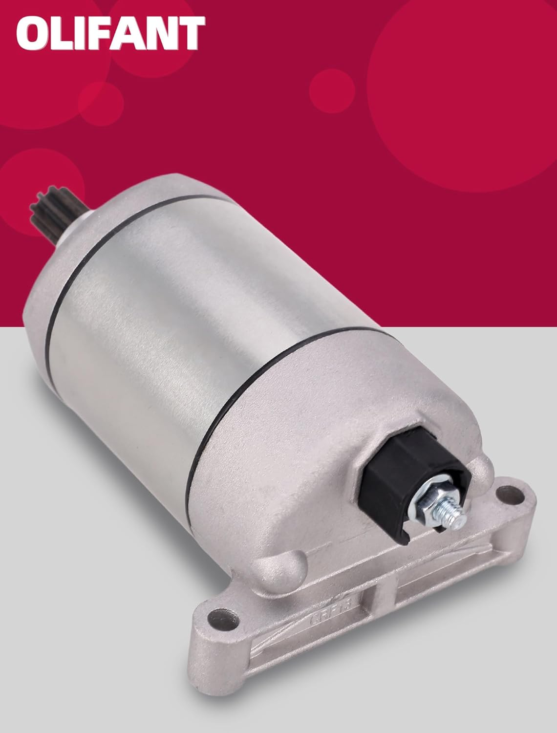 Starter for Yamaha Kodiak 700 2016-2025 Grizzly 700 YFM700 2009-2025 Grizzly 550 YFM550 2009-2015 28P-81890-01-00 Olifant image number 6