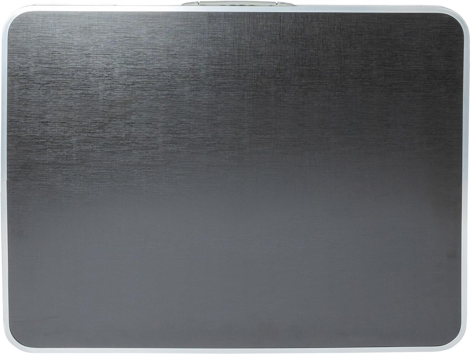 Harbour Housewares Folding Table - 80Cm X 60Cm - Black - Small Metal Trestle Tables Foldable Portable Side Table for Indoor, Outdoor, Garden, BBQ, Pinic, Dining, Camping - Brown image number 7