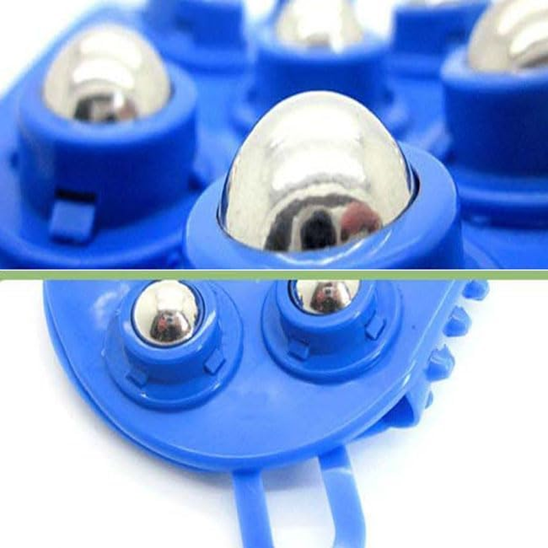 Limcryspp 1-Piece Rotating Massage Brush Lymphatic Massage Gloves, Handheld Body Massager, Back Full-Body Massage Tool image number 1