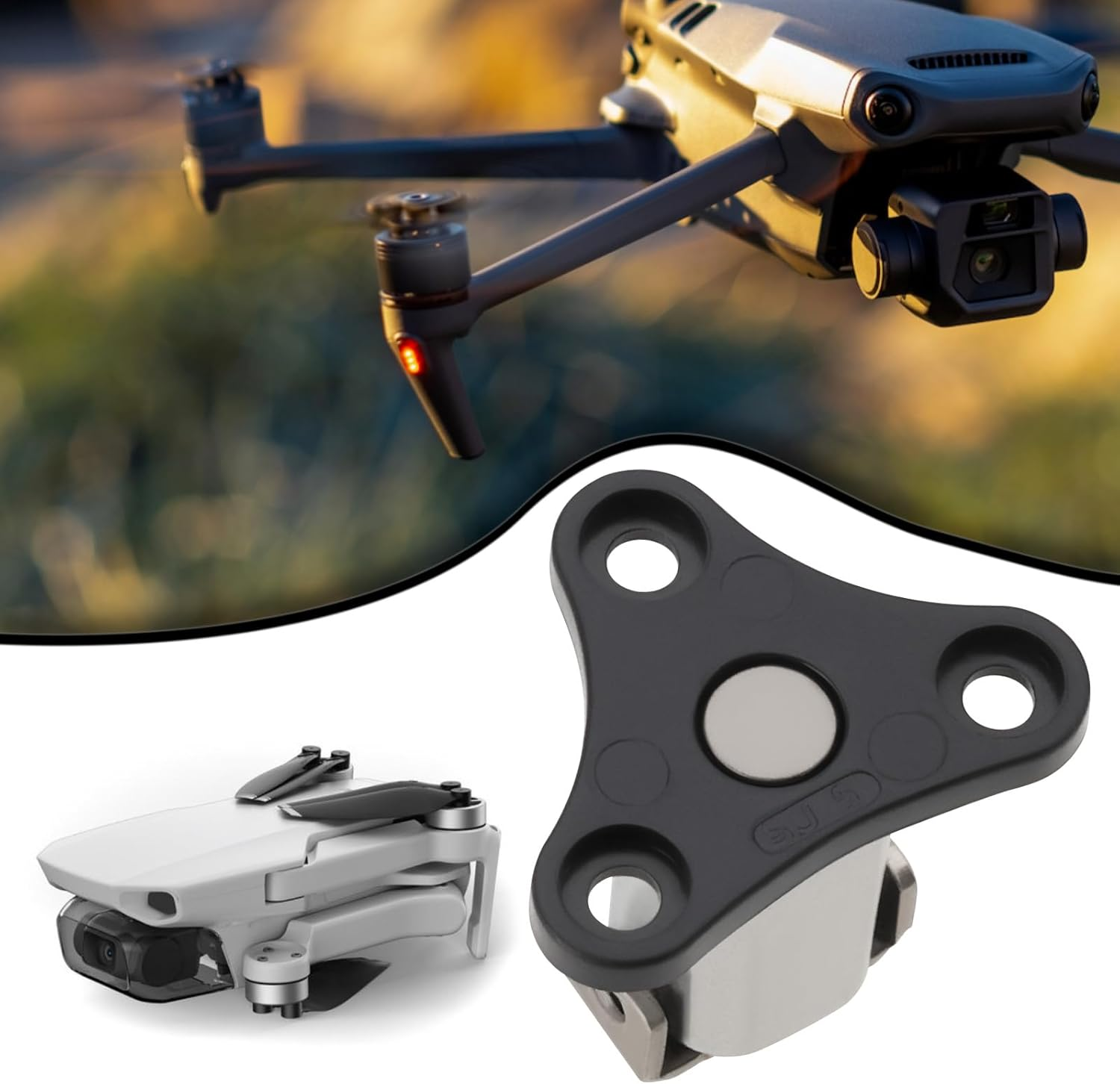 Be in Your Mind Drone Arm Shaft Forearm Pivot Front Arm Shaft Axis Shaft Repair Part Drone Accessories Compatible with DJI Mavic Mini 3 Pro