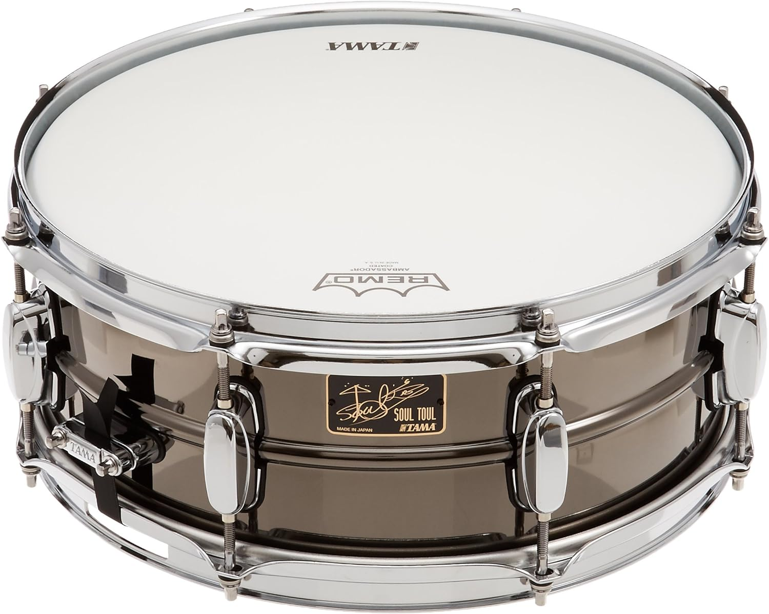 TAMA NSS1455 Tama Soru Toru Produce Snare Drum, 14"X5.5", Steel, 0.04 Inches (1.0 Mm) image number 2