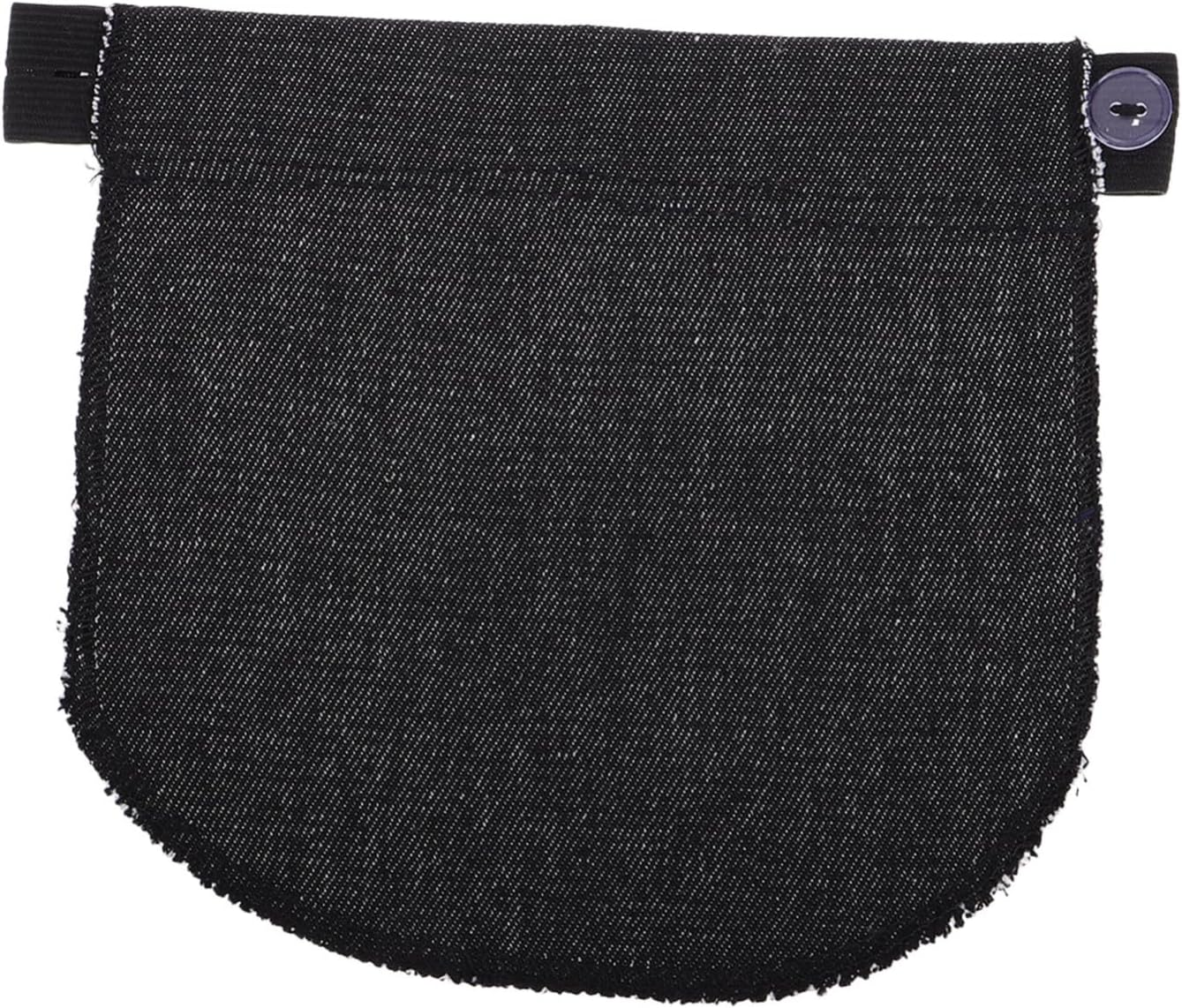 Maternity Waist Extender Elastic Pregnancy Extender Adjustable Waistband Elastic Pregnancy Trousers for Jeans and Pants Black image number 3