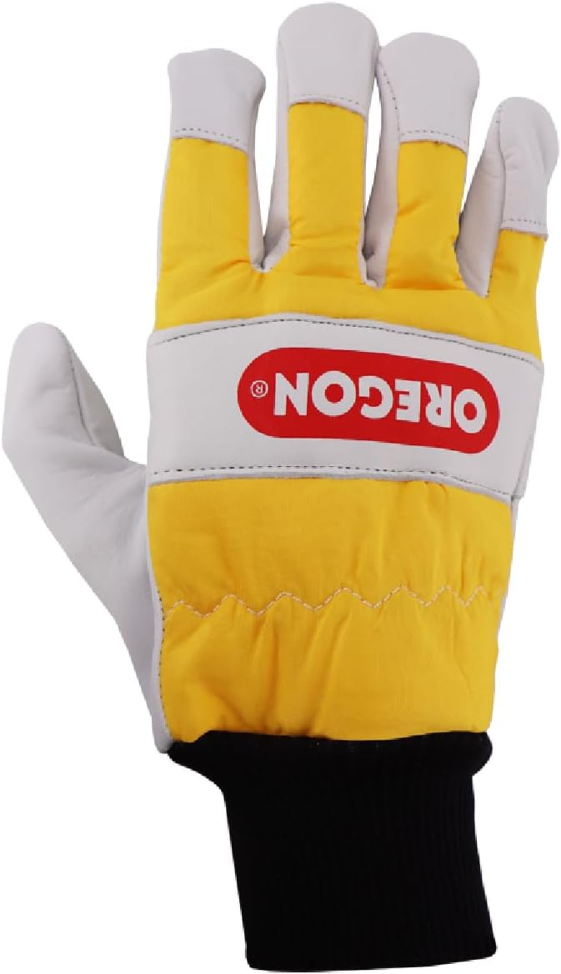 Oregon 295399XL Chainsaw Protective Gloves, Leather &ndash; Pair (Xl),Yellow image number 3