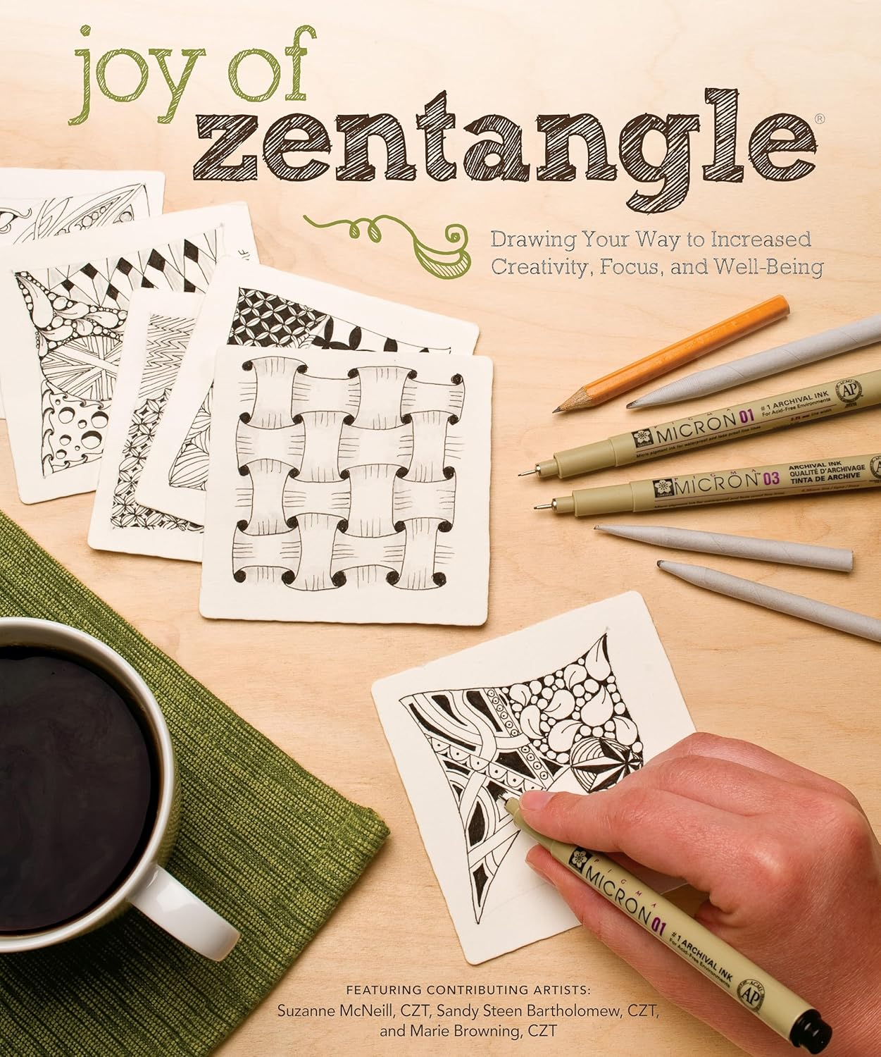 Joy of Zentangle: Drawing Your Way to Increased Creativity, Focus, and Well-Being image number 6