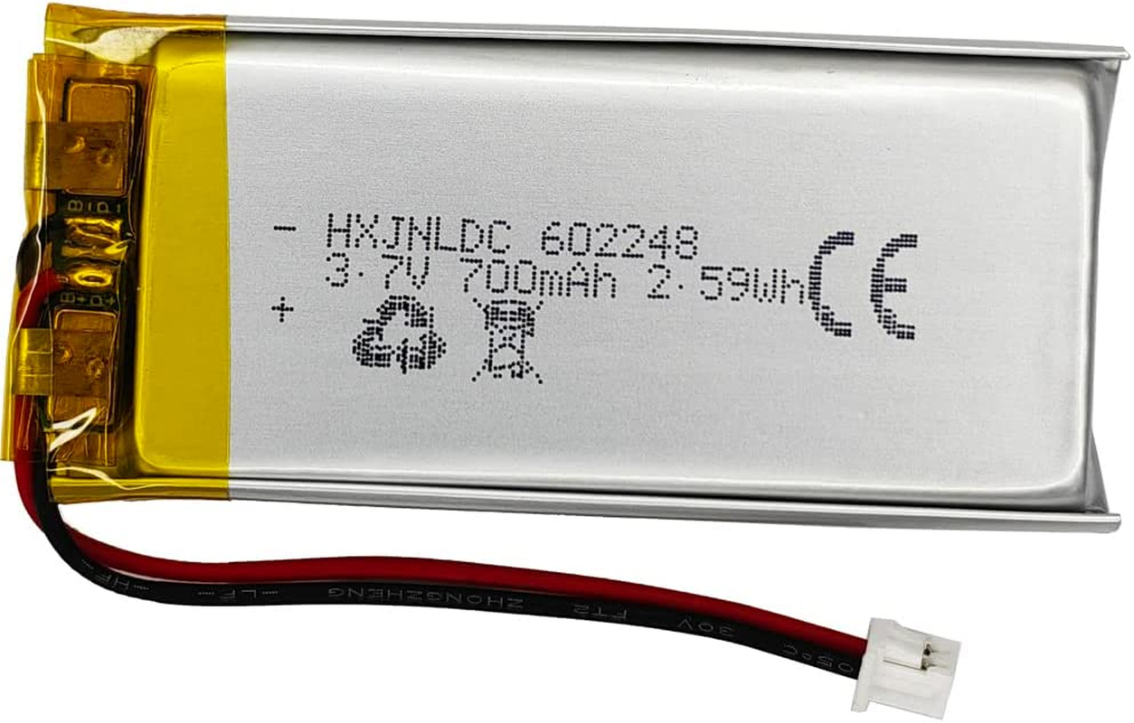 802540 3.7V 900Mah Rechargeable Lithium Polymer Battery, Suitable for Sena 10S 20S 30K Series Motorcycles Bluetooth Headset Intercom Battery Replacement Sena 10S-01 Ena、20S-01、20S Evo、30K-01D