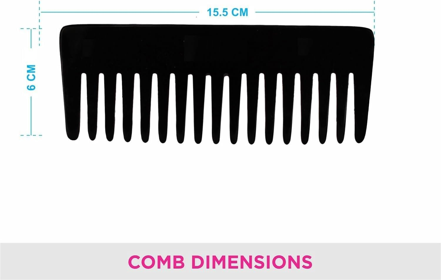 Shampoo Hair Combhandmade for Men and Women, (Multi Colours)