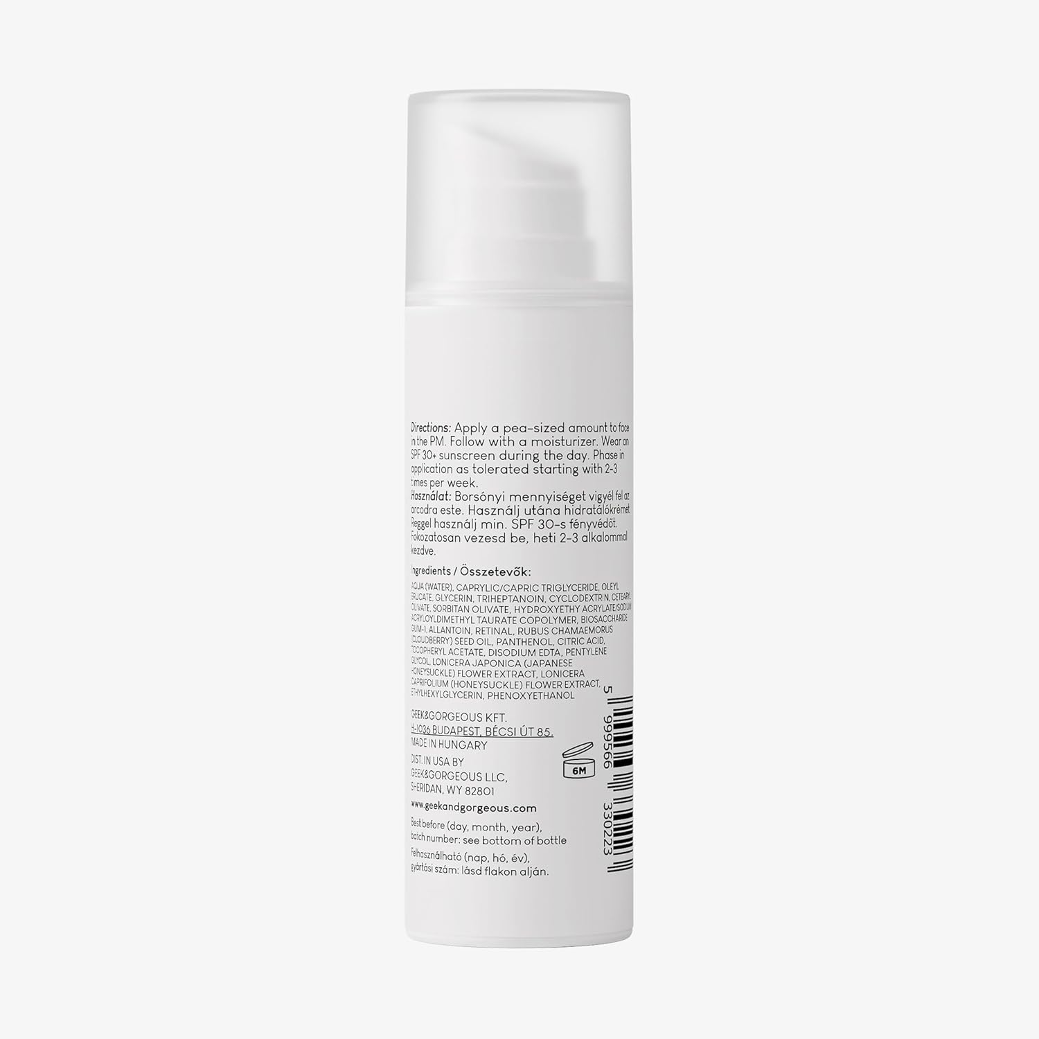 A Game 5 - Retinal Serum 0,05% (Equiv. 0.5% Retinol) - 28 Ml image number 6