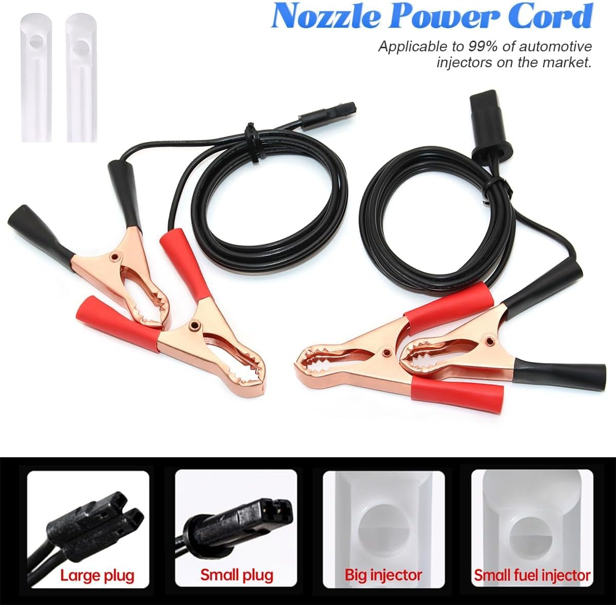 Flush Cleaner Adapter, Car Fuel Injector Nozzle Flush Cleaner, Automotive Diesel Gas Injectors Nozzle, Unlimited Pulse Cleaning Tool, Universal Car Accessories for Most Models image number 5