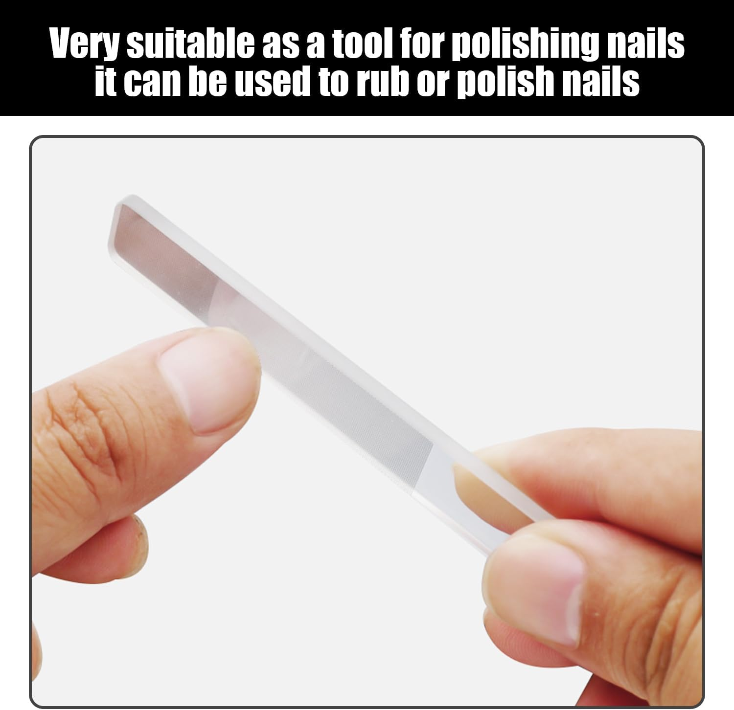 4-Piece Nail File with 4 Piece Storage Box, Nail Polishing Tools, Nail Art Tools, Nail Care Tools image number 2