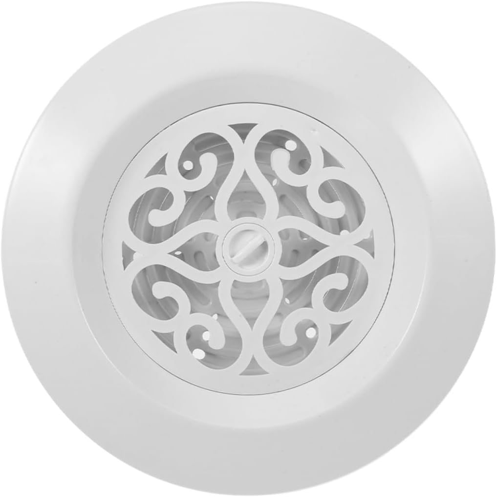 Round Soffit Vent Cover for Air Conditioner Airflow Diffuser for Living Room Sleek Design Easy Installation Construction image number 4