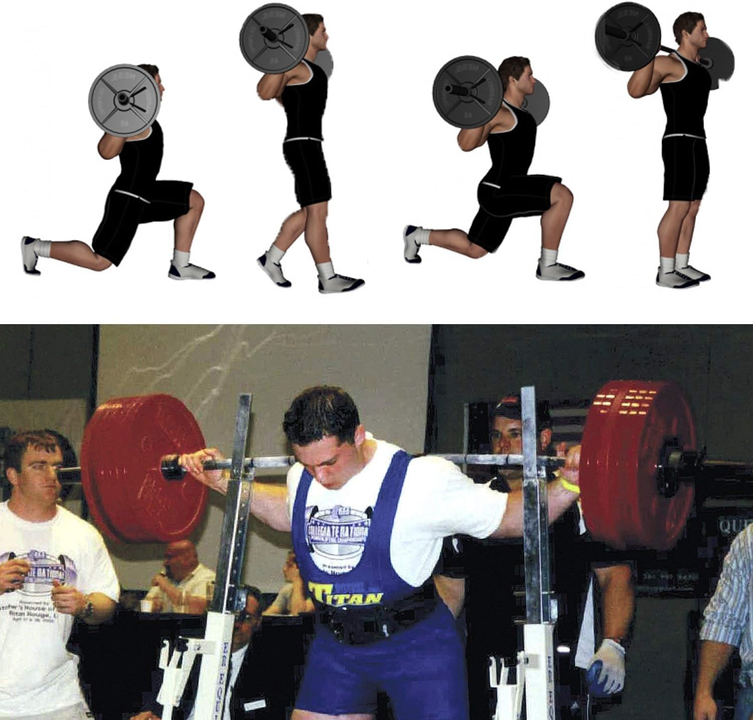 Barbell Squat Pad Shoulder Pad Professional TPE Dumbbell Squat Protective Cover Protection Pad Protector - Black image number 5