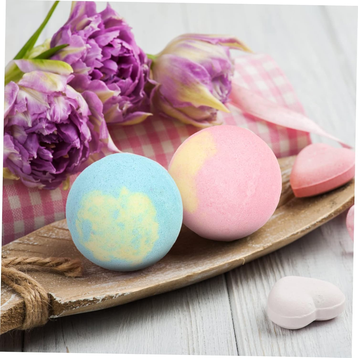 WOFASHPURET 6Pcs Pedicure Foot Soak Balls Portable Foot for Tub Boys and Girls Bath image number 1