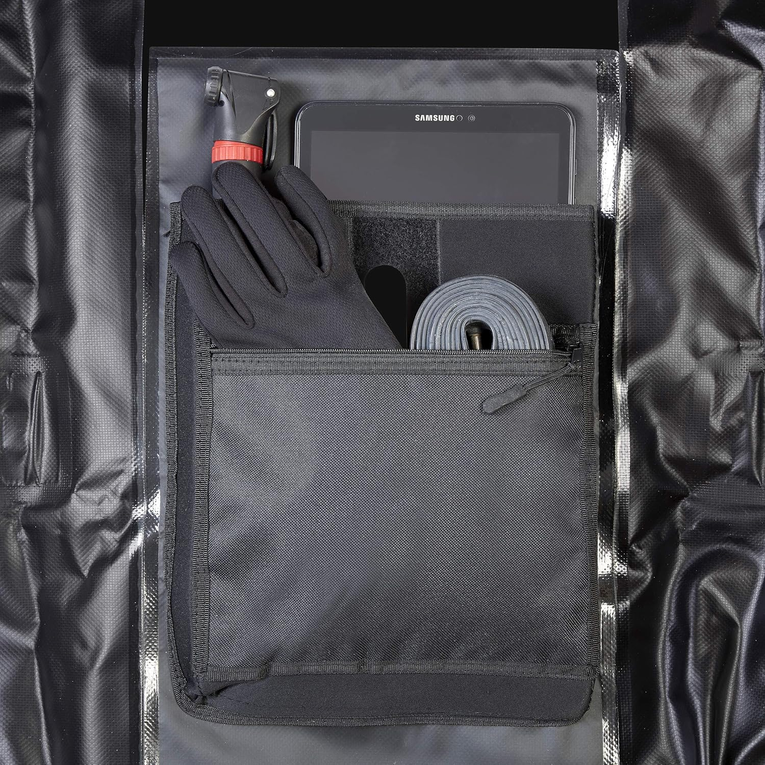 Ettore Cycling Rucksack 100% Waterproof Dry Bag 30L - Black - Eclipse image number 5