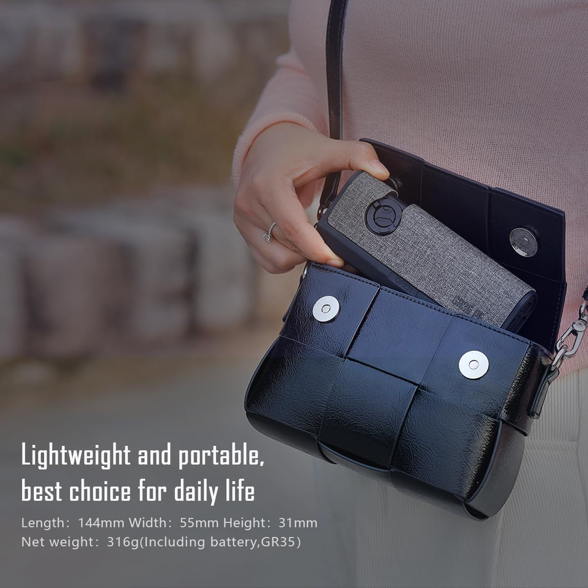 IMALENT GR35 2800Lumens Torch LED Flashlight Triple Light(White,Uv，Green Beam) Rechargeable Work Torch 426Meter Range 36H Life Suitable Waterproof for Work Emergencies Camping Exploration Dog Walking - Green image number 2