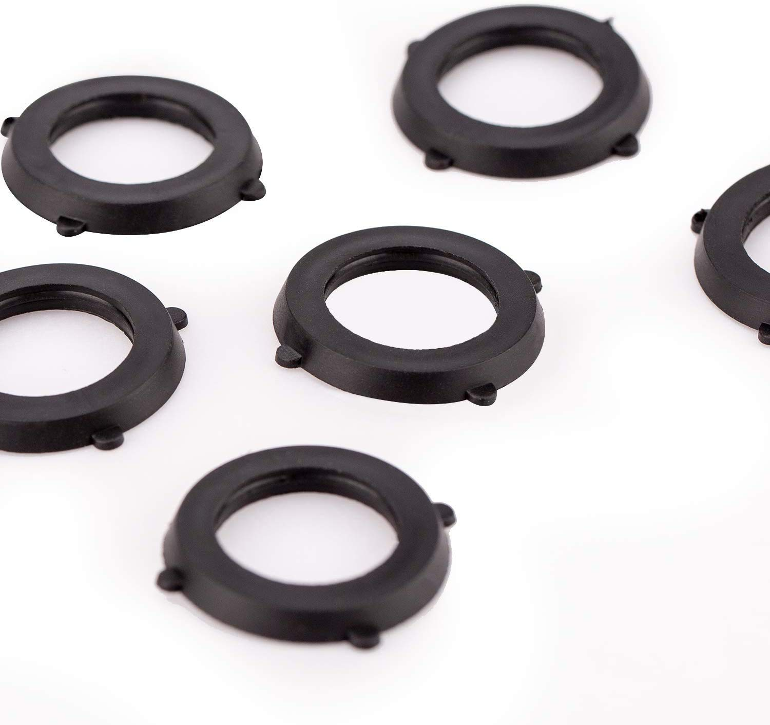 Luter Garden Hose Washers, O-Ring Rubber Washers Seals Self Locking Tabs, Pack of 30 image number 4