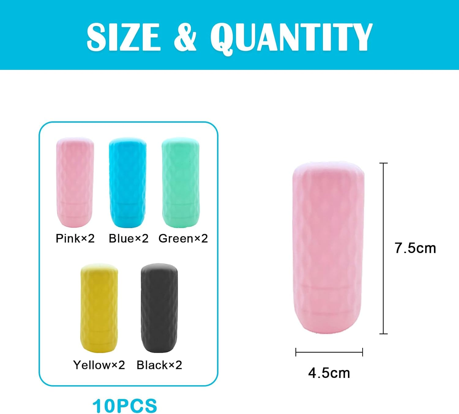 10Pcs Silicone Bottle Covers, Silicone Elastic Sleeves for Travel Cruise Ship Essentials Travel Size Toiletries Leak Proof Sleeves for Most Travel Bottle (5 Colors) image number 5