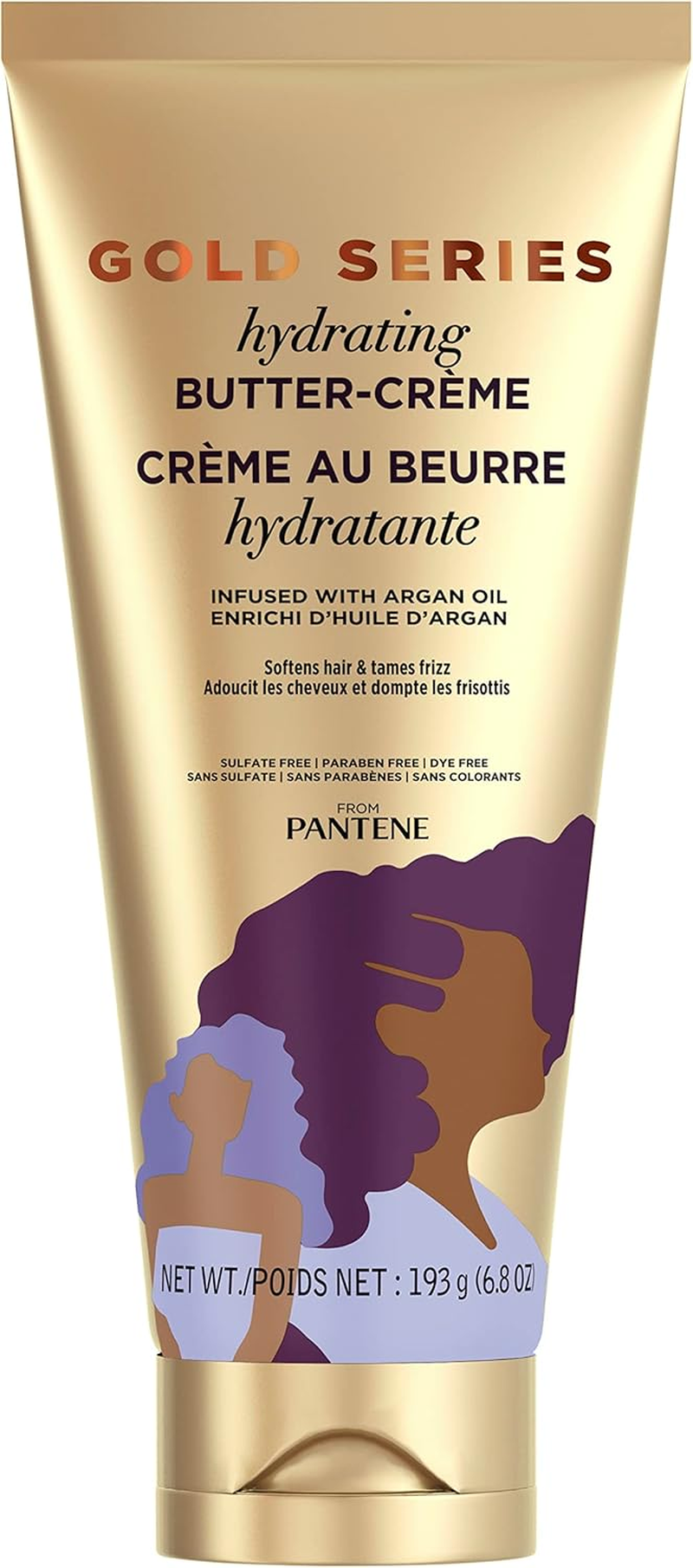 Pantene Gold Series Hydrating Butter-Cream, 6.8 Oz image number 2