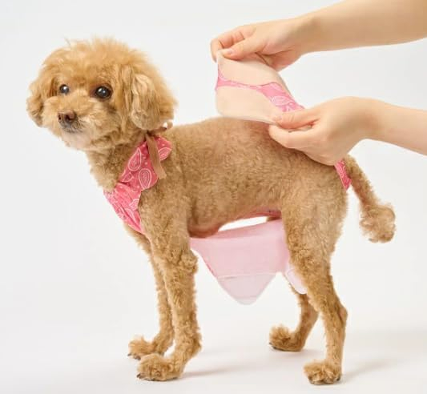 Anifull Scratching Apron for Dogs, Paisley Red Dog Small image number 4