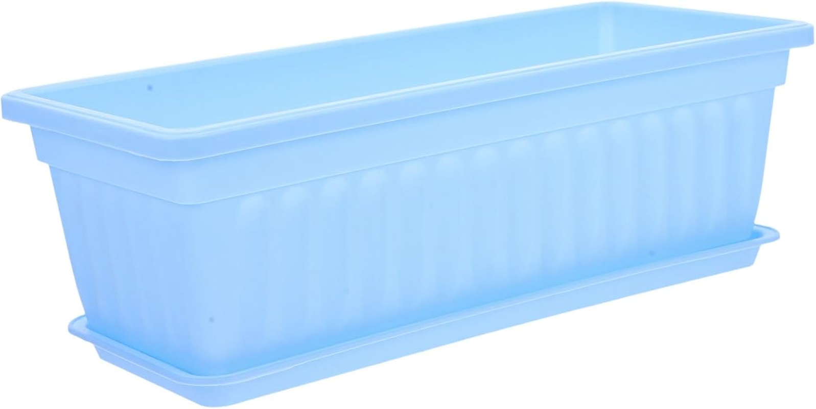 BCOATH 2Pcs Resin Plant Pots Saucer for Indoor Gardening and Orchid Shape for Balcony and Home Decor image number 3