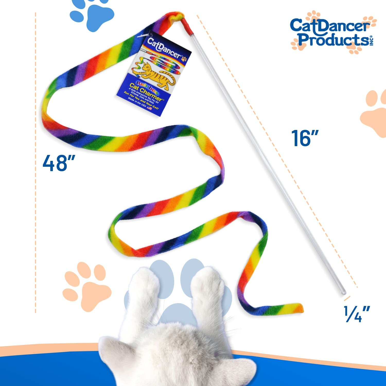 Cat Dancer Products Rainbow Cat Charmer image number 6