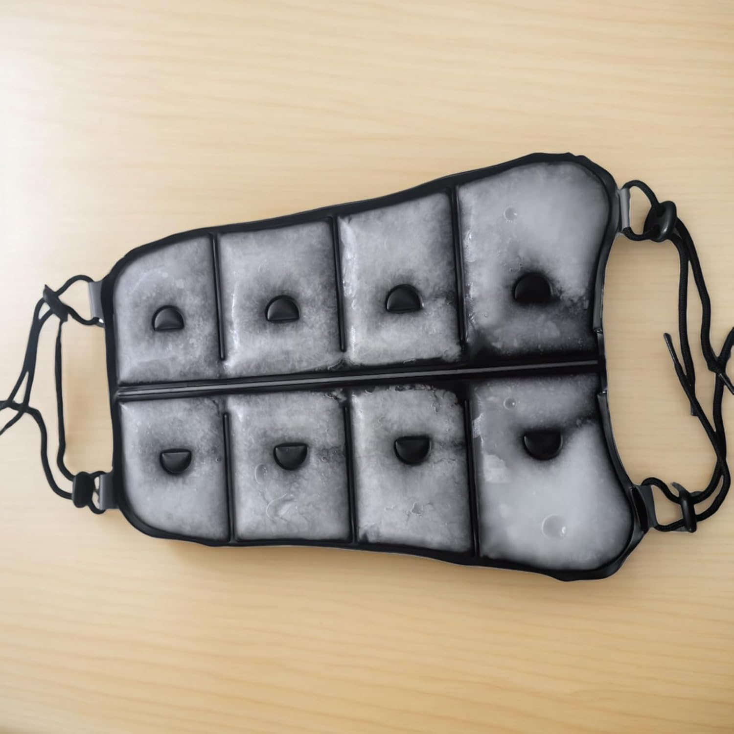 Ice Back Mat,Outdoor Portable Ice Back Pad - Labors Adjustable Vest, Wearable Sports Equipment for Teens Adults Golf Commuting Fishing Hiking Camping image number 6