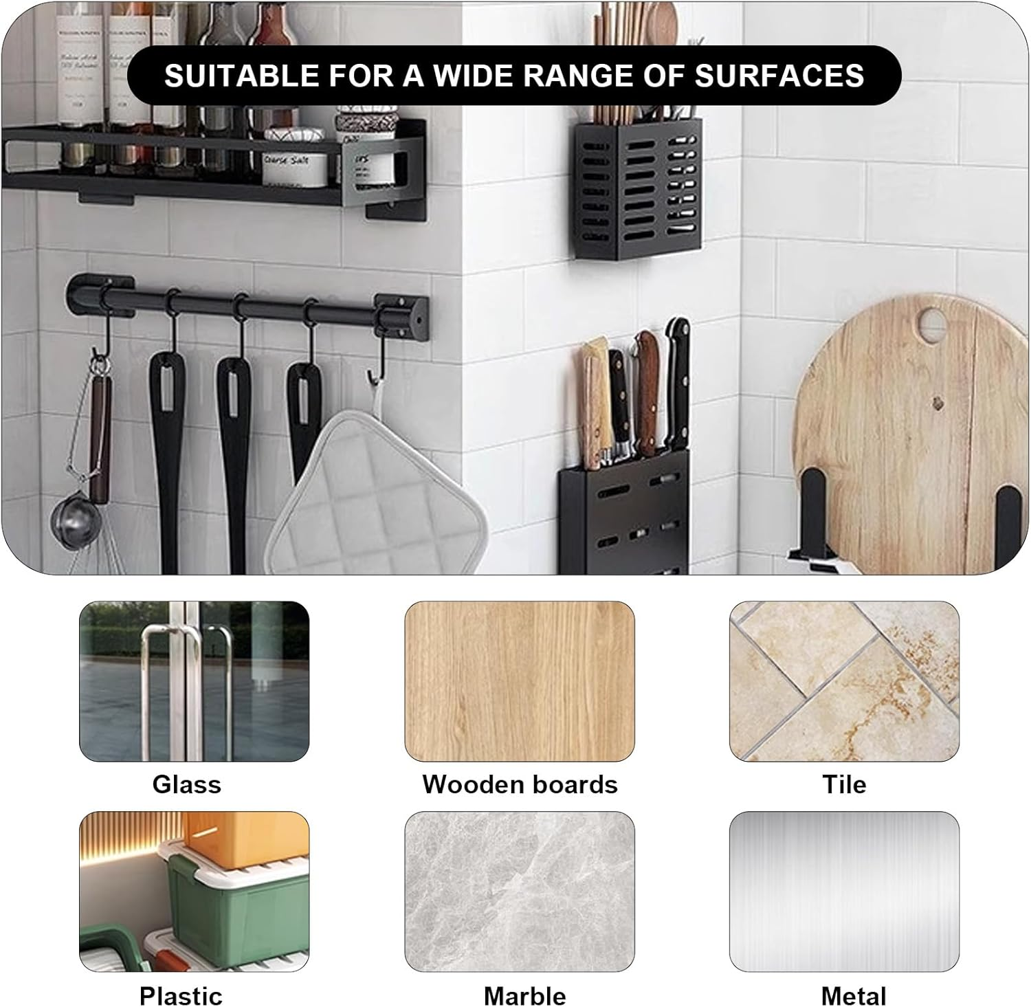 3M Double Sided Tape VHB Acrylic Foam Adhesive Tape 1.25 Inch X 2 Inch Water and High Temperature Resistant for Car Home Office (15 PCS) image number 2