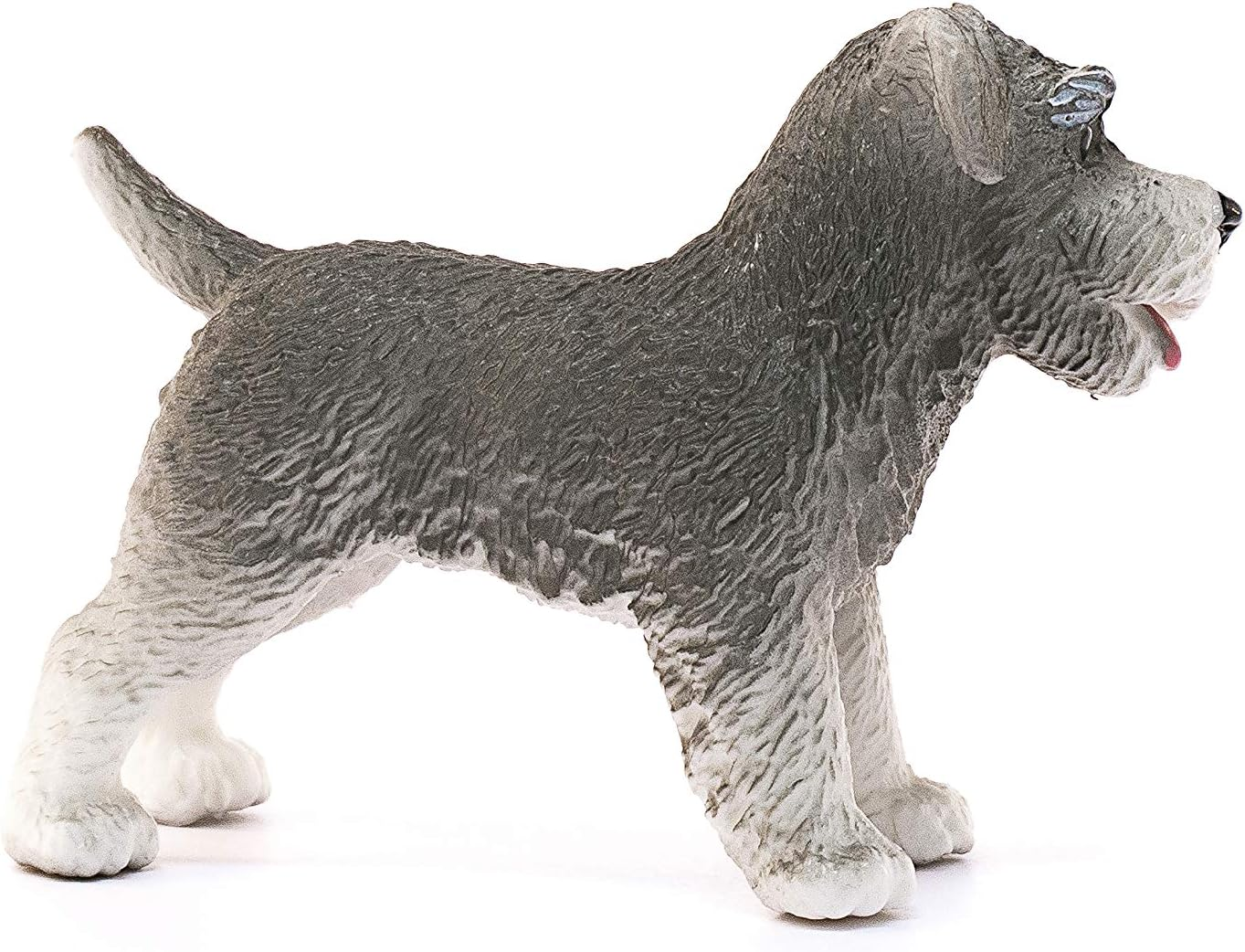 Schleich Farm World, Realistic Cute Dog Toys for Kids Ages 3 and Above, Miniature Schnauzer Toy Figurine image number 3