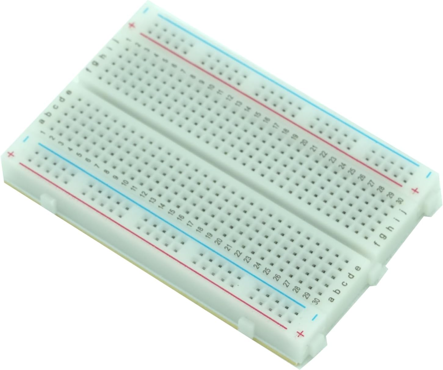 DIGISHUO 5Pcs 400 Ties Mini Solderless Breadboard Universal 400 Contacts Solderless Breadboard 400 Points Prototyping Shield for Electronics Testig DIY image number 3