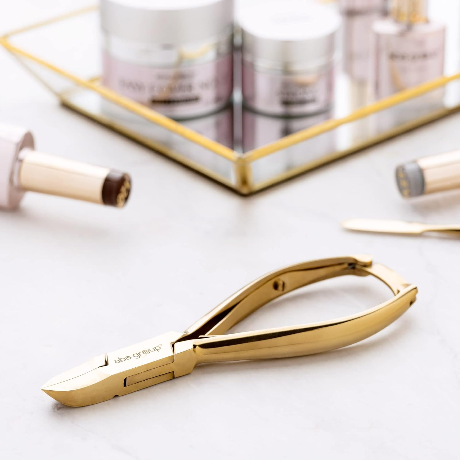 Aba Group Podological Nail Clippers, Two Spring Nippers, Gold, 14.5 Cm (1039), Simple Ingrown Nail Clippers, Manicure Tools, Pedicure Tools image number 6