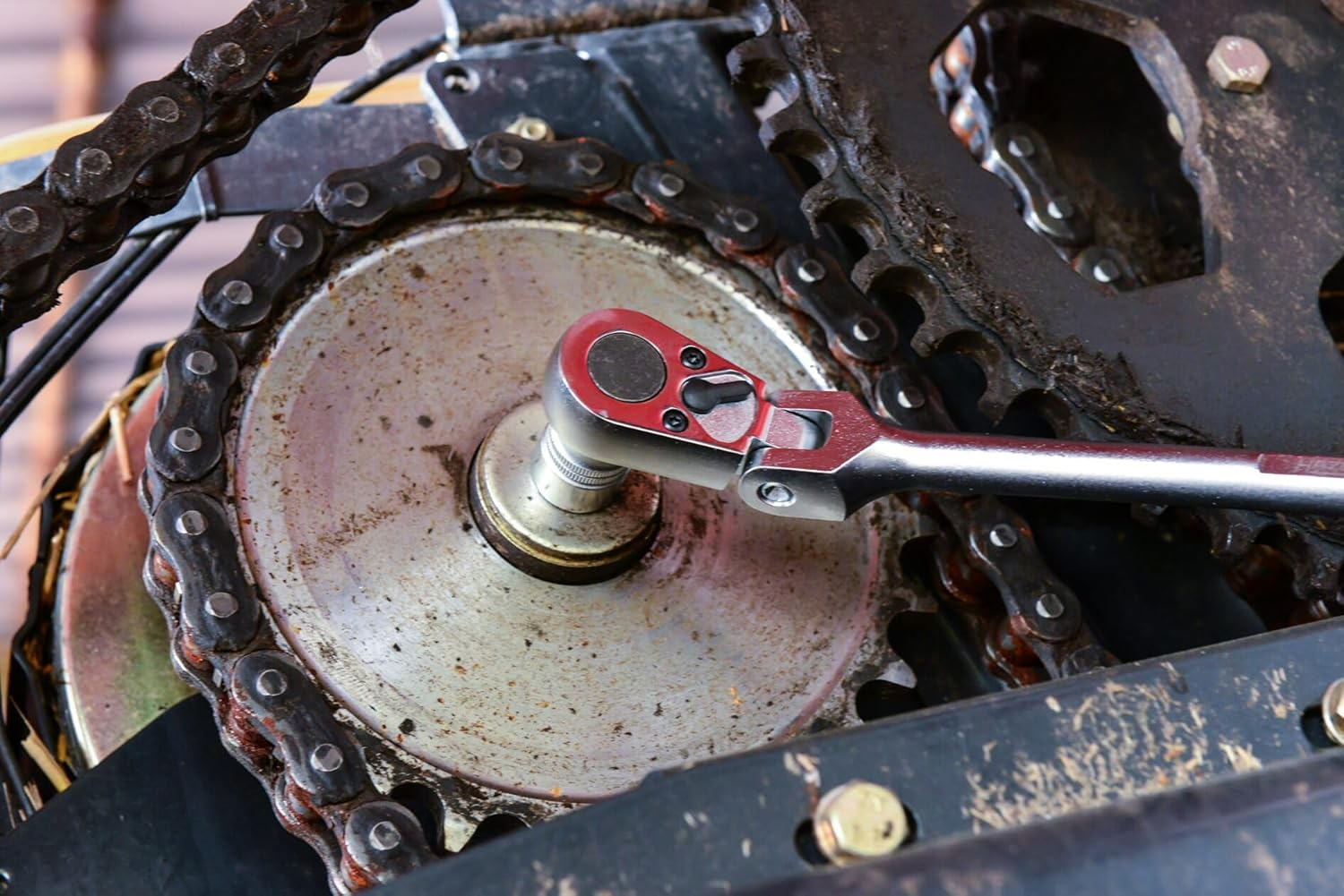 Hazet 916GL Reversible Ratchet Long with Hinge Joint image number 3