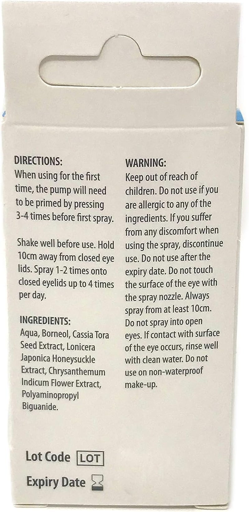 4X Eye Mist Spray for Dry & Irritated Eyes - Bundled by Smart Cutie image number 3