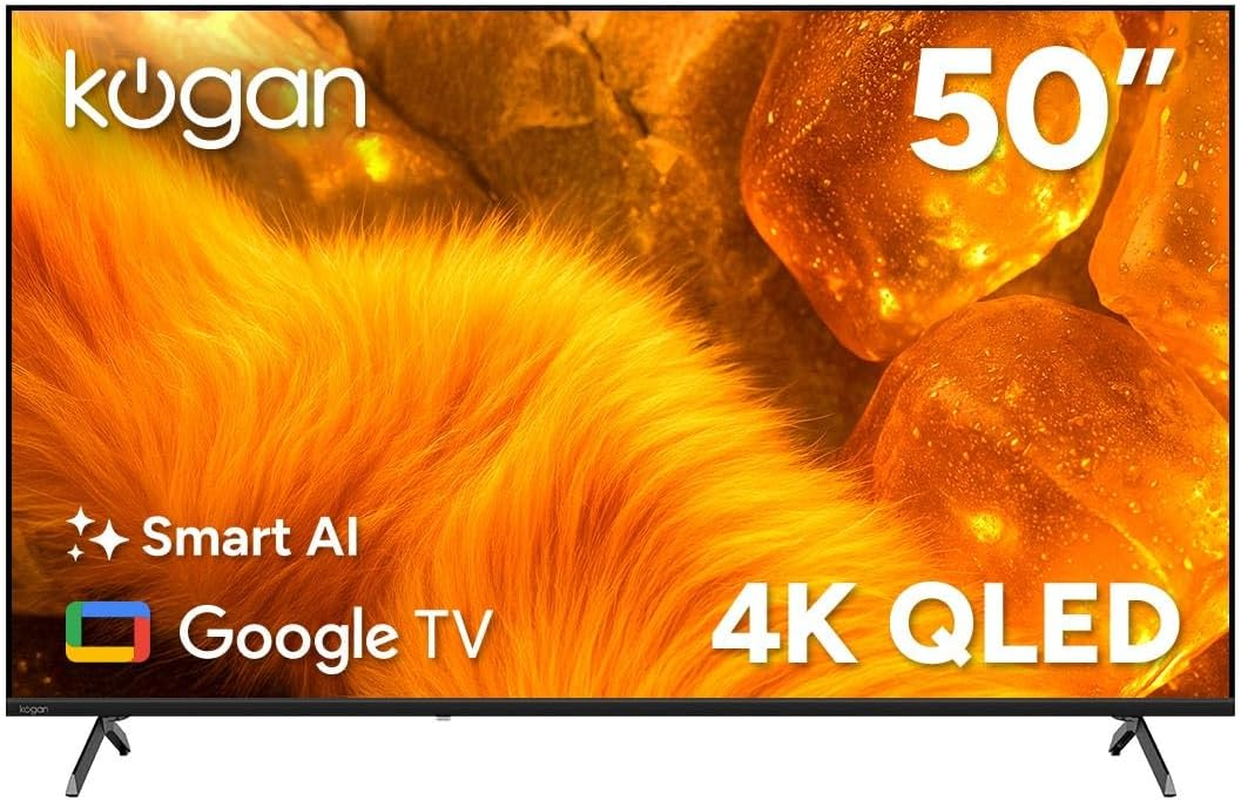 Kogan 50" QLED 4K Smart AI Google TV - Q97T - KAQL50Q97TA - 50 Inch image number 3
