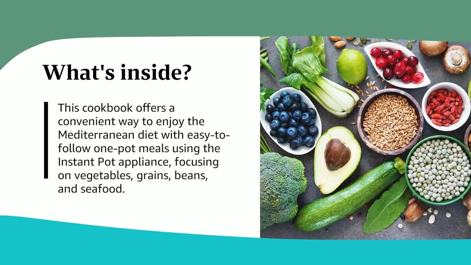 Mediterranean Instant Pot: Easy, Inspired Meals for Eating Well image number 1