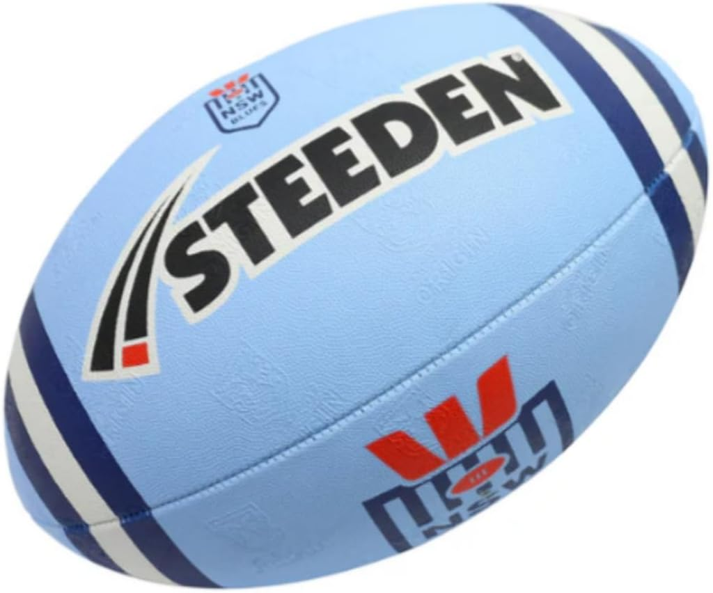 NSW Blues STEEDEN 2025 NRL Supporter Football image number 1