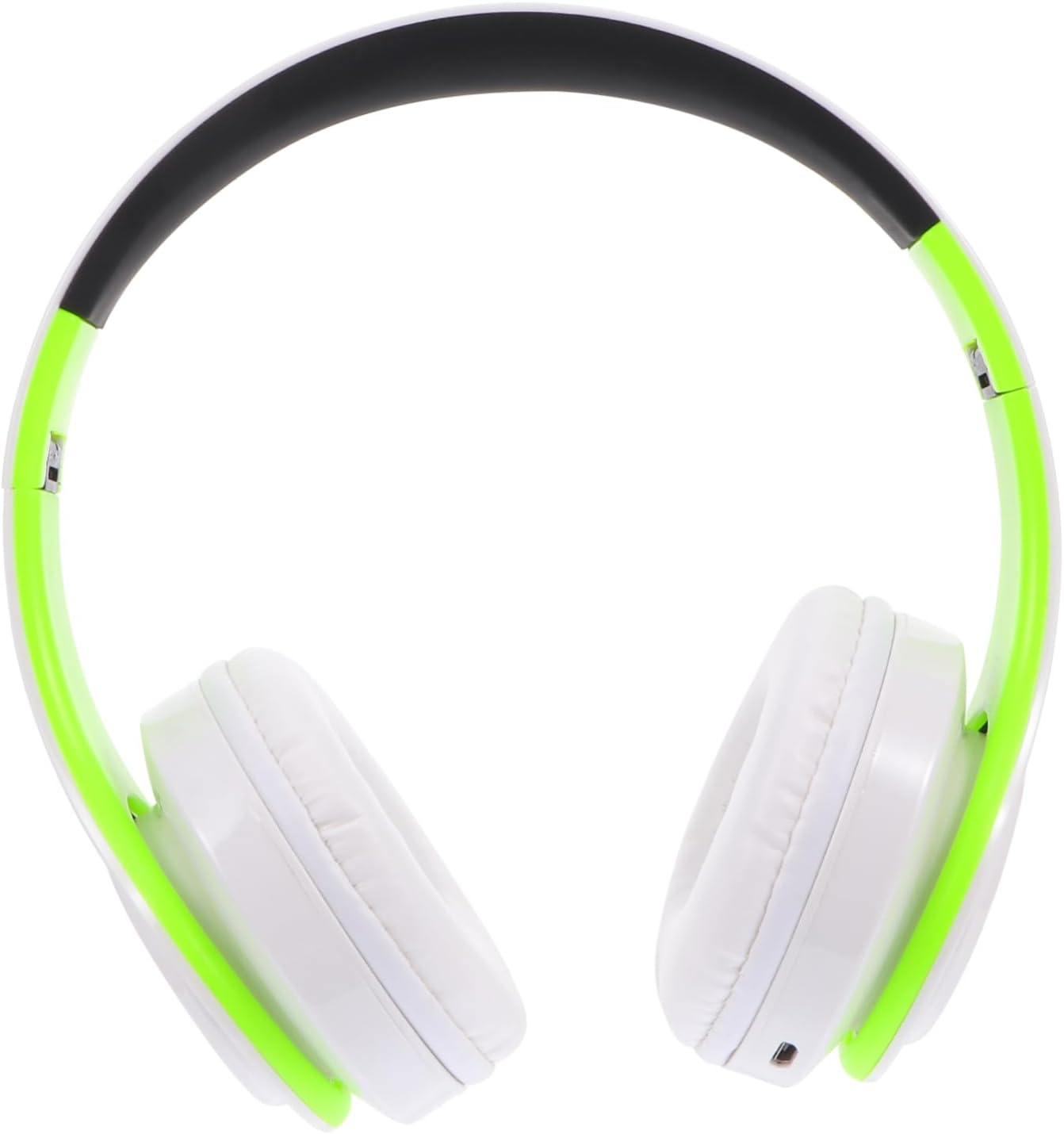 TEHAUX Head-Mounted Wireless Headphones Foldable Design Noise Canceling Feature for Office Use and Cellphone Compatibility image number 1