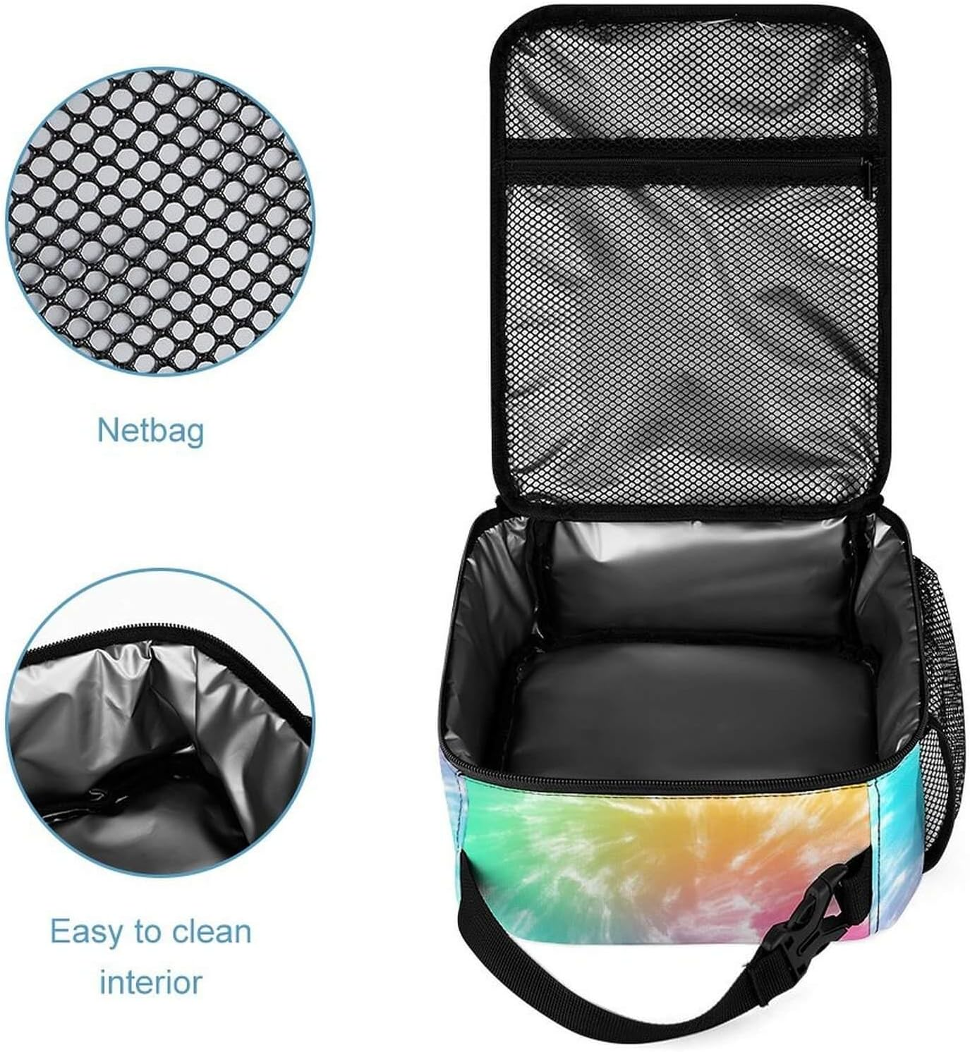 Homieblanket Tie Dye Backpack for Kids Girls Boys School, 16 Inches Tie Dye Theme Bookbag,Tie Dye Backpack for School image number 1