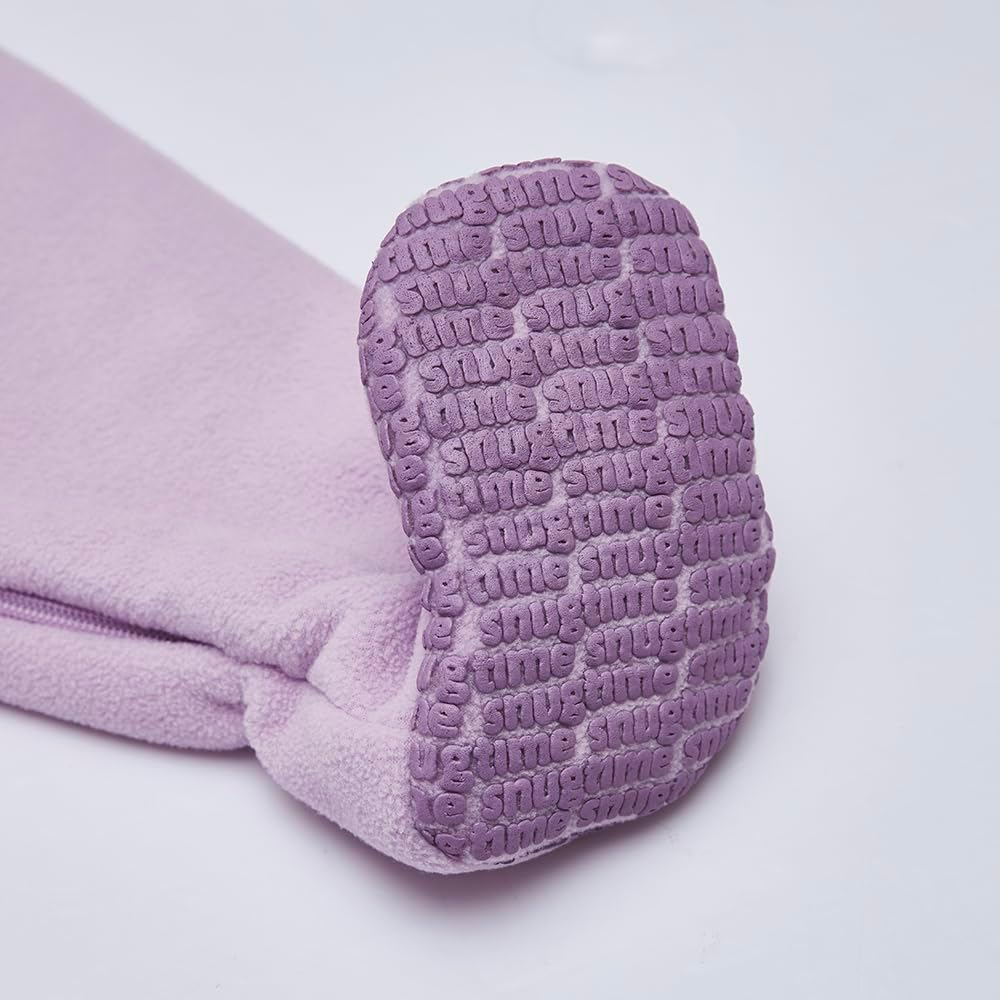 Snugtime Lined Polar Fleece Sleep Suit, Giraffe, Size 0 image number 4