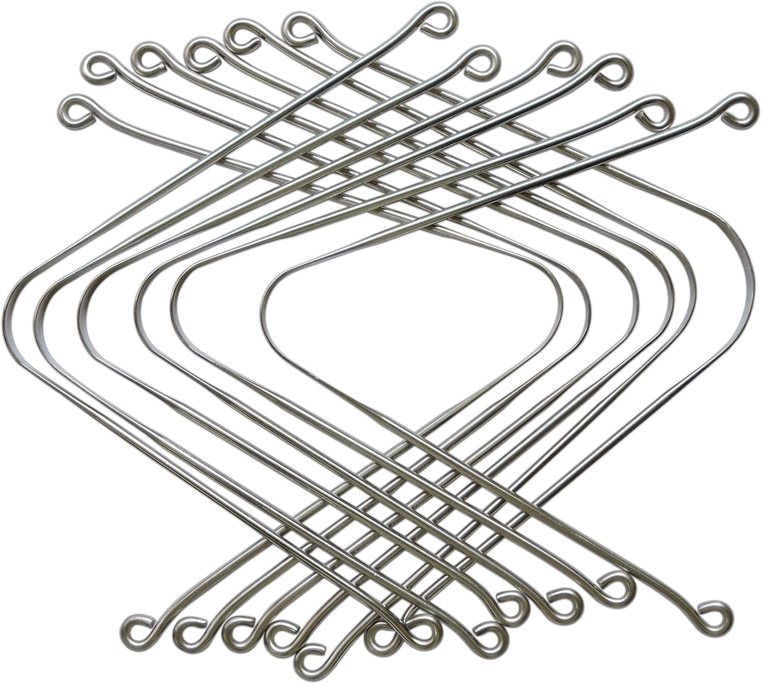 Healthgoodsau - High Grade Stainless Steel Tongue Cleaner Set of 12 image number 5