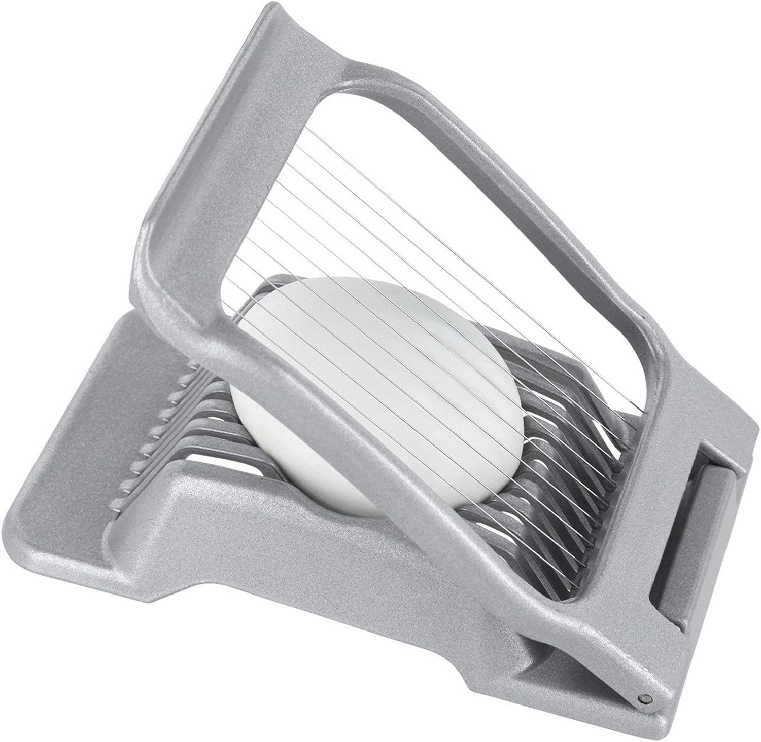 Westmark Duplex Oval Egg Slicer, Grey image number 3