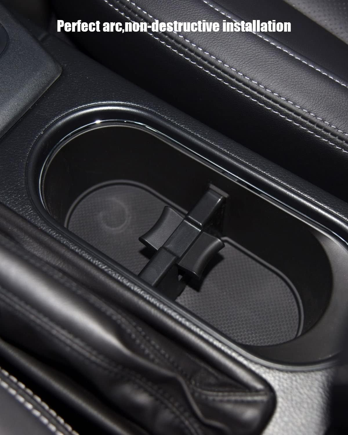 Cup Holder Insert Cup Holder Divider Fit for Subaru Outback 2010-2014 image number 2